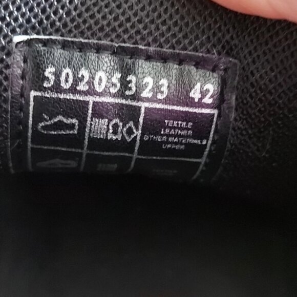 Hugo Boss Orange black suede sneakers - Picture 6 of 6